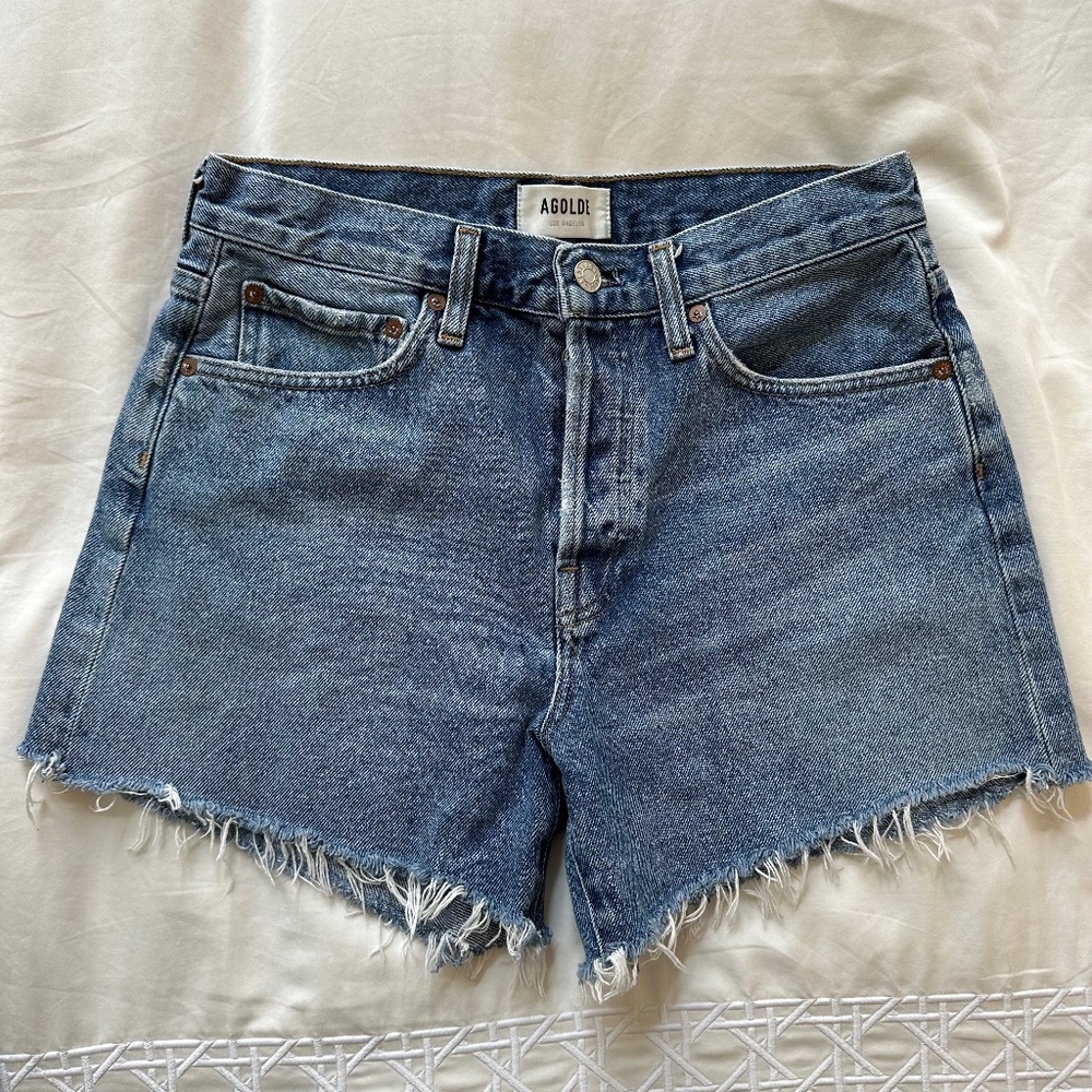 Agolde Parker Jean Shorts Size 27